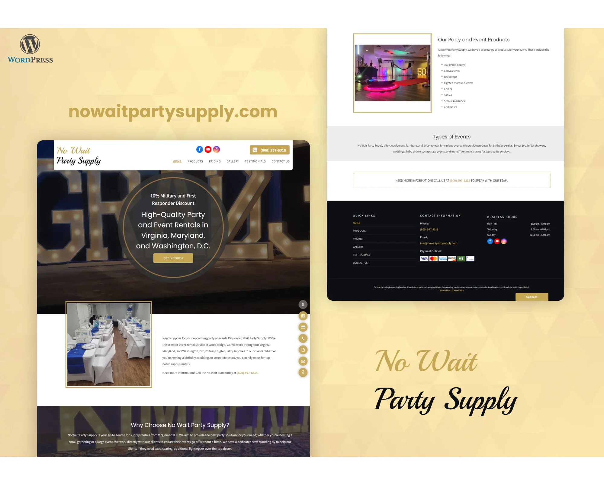 Service Business Site